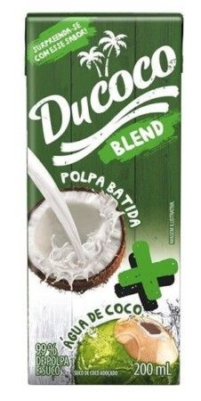AGUA COCO DUCOCO TP BLEND  200ML, CX  C/27