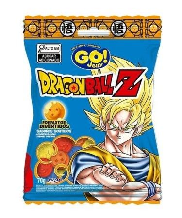BALA RICLAN GELATINA GO JELLY DRAGON BALL Z 70G