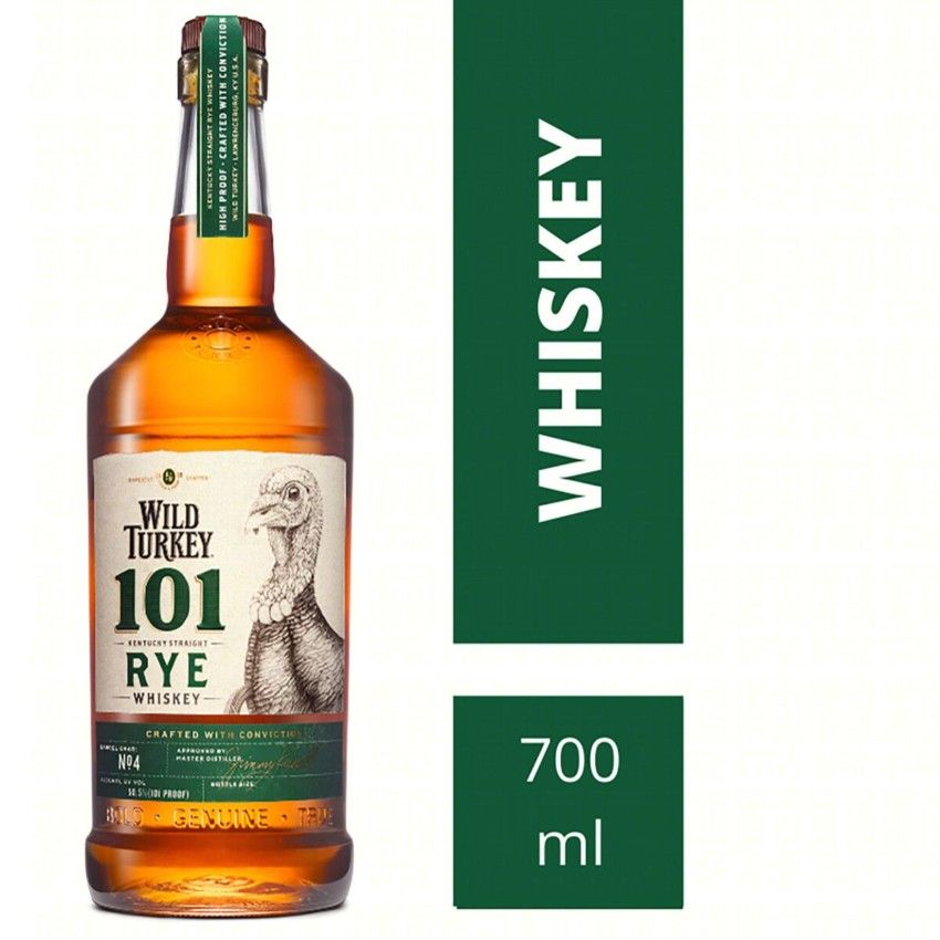 WHISKY WILD TURKEY RYE 700ML - Tozzo Alimentos Ltda