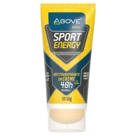 ANTITRANSPIRANTE CREME ABOVE MEN INVISIBLE SPORT ENERGY 50GR