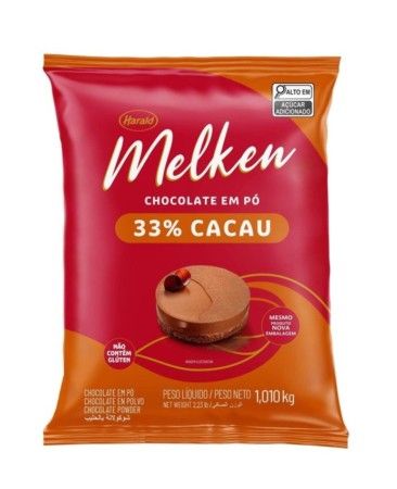 CHOCOLATE EM PÓ HARALD 33% 1.01KG