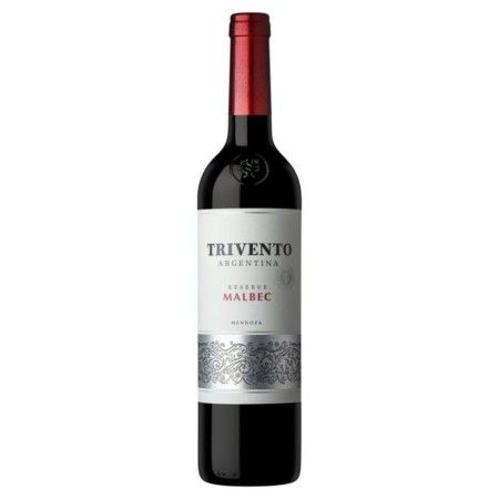 VINHO ARGENTINO TINTO SECO RESERVE TRIVENTO MALBEC MENDOZA 750ML