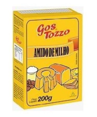 AMIDO DE MILHO GOSTOZZO 200GR, CX C/12