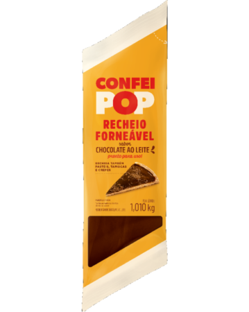 CHOCOLATE FORNEÁVEL AO LEITE CONFEIPOP 1.01KG