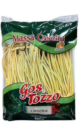 MASSA GOSTOZZO OVOS TALHARIM N2 400GR, CX C/15
