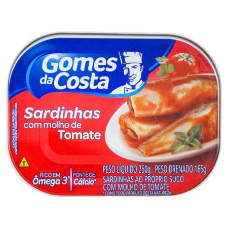 SARDINHA GOMES COSTA - TOMATE 250GR