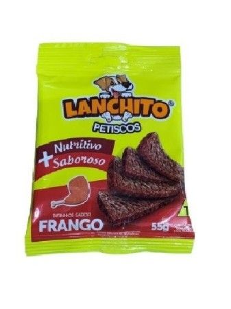 BIFINHO LANCHITO FRANGO UN 55GR, KIT 10 UN