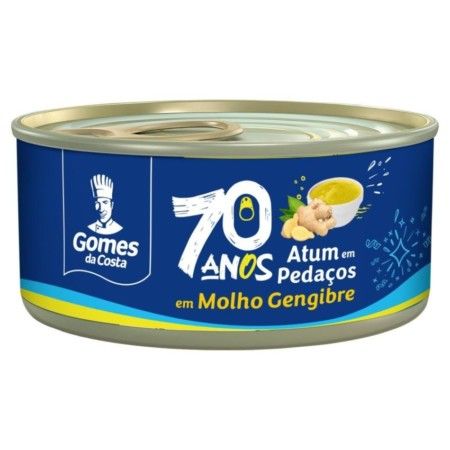 ATUM GOMES DA COSTA PEDACOS GENGIBRE 170GR