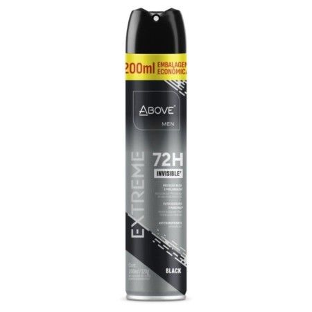 DESODORANTE ABOVE AERO EXTREME BLACK  200ML
