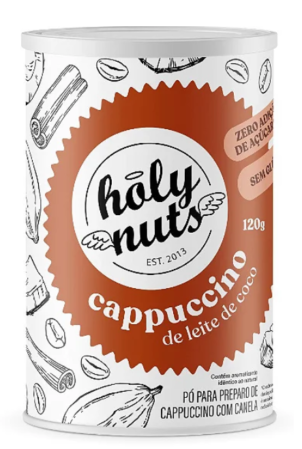 Cappuccino de Leite de Coco Holy Nuts - 120g