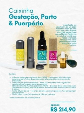 KIT GESTAÇÃO, PARTO E PUERPÉRIO