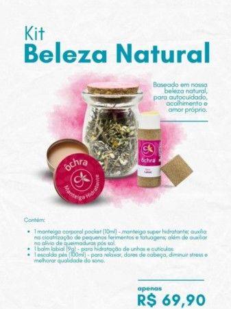 KIT BELEZA NATURAL