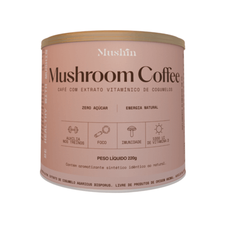 Mushroom Coffee Lata 220g