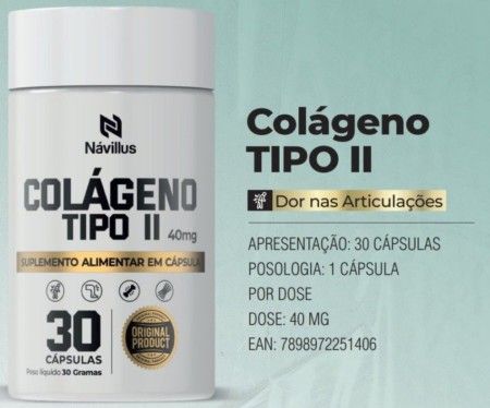 Colágeno Tipo II 30 cápsulas