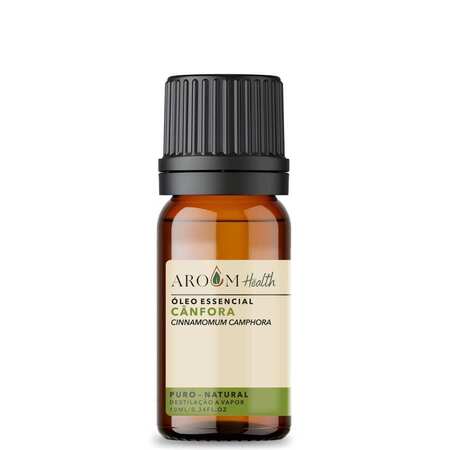 Óleo Essencial Cânfora Puro - 10 Ml Aroom Health