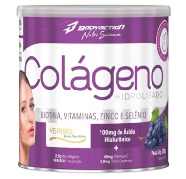 Colageno Verisol C/ Acido Hialuronico 200g Uva