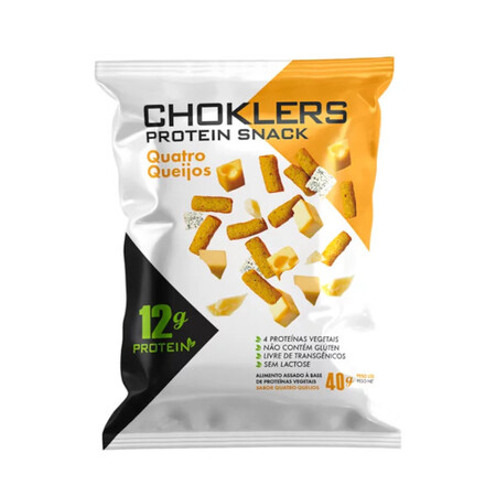 Choklers Protein Snack 40g Quatro Queijos