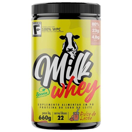 Milk Whey Doce de Leite Fresh 660g (Wpc 80%)