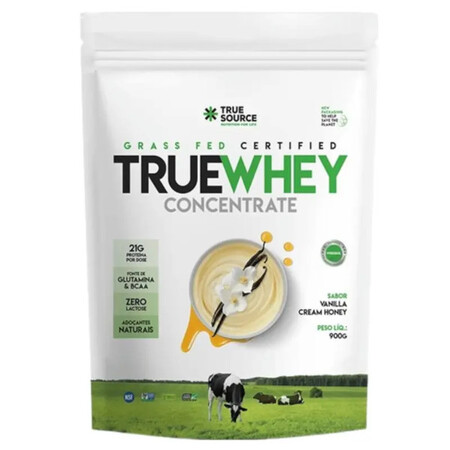 True Whey Concentrate 900g Vanilla Cream True Source