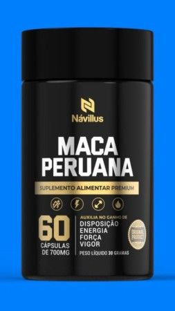 Maca Peruana 60 cápsulas