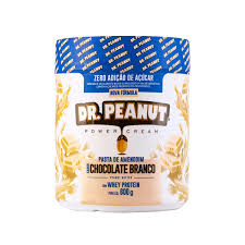 Pasta de Amendoim Dr. Peanut 600g Novo Chocolate Branco