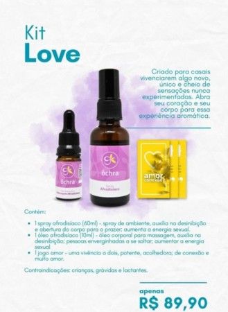 KIT LOVE (AFRODISÍACO)