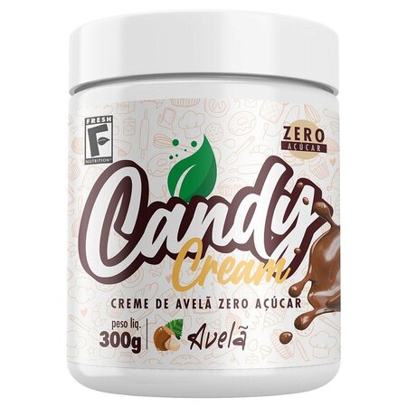 Candy Cream Avelã Zero Açúcar 300g