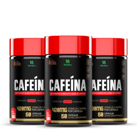 Cafeína Ultra Concentrada 60 cápsulas