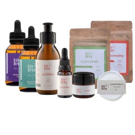 Kit Skincare Pele Mista - Completão