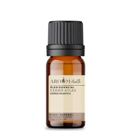 Óleo Essencial Cedro Atlas - Puro 10 Ml Aroom Health