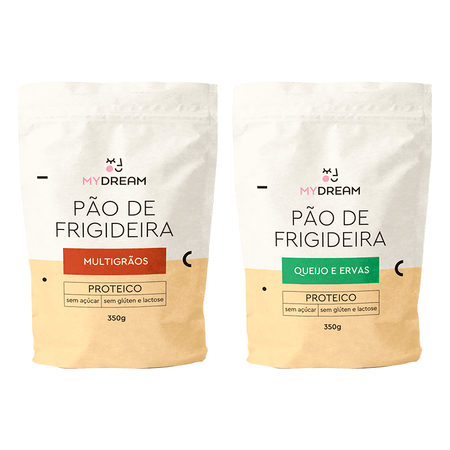 Combo 1 Pão de Queijo e Ervas + 1 Pão de Frigideira Multigrãos com 10% OFF