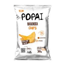 Chips Mandioca Tradicional - Popai