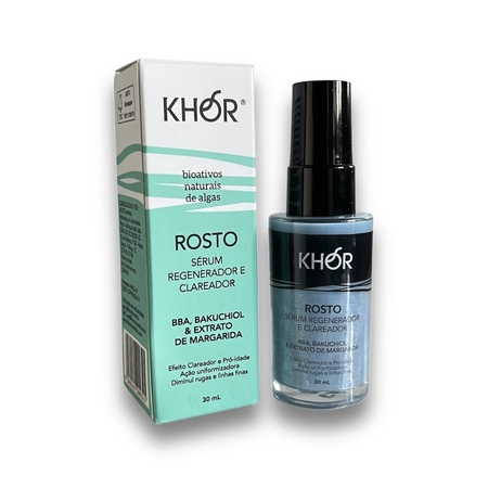 Sérum Facial Regenerador e Clareador Khor - 30ml