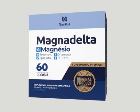 Magnadelta (Magnésio x 4) 60 cáspulas