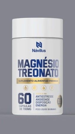 Magnésio Treonato 60 cápsulas