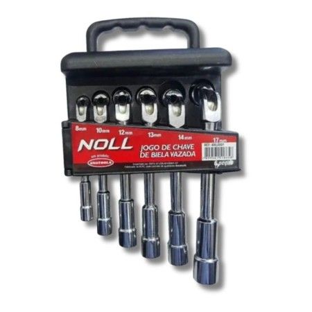 Jogo De Chave De Biela Vazada 9-17 mm 6 Pçs Noll