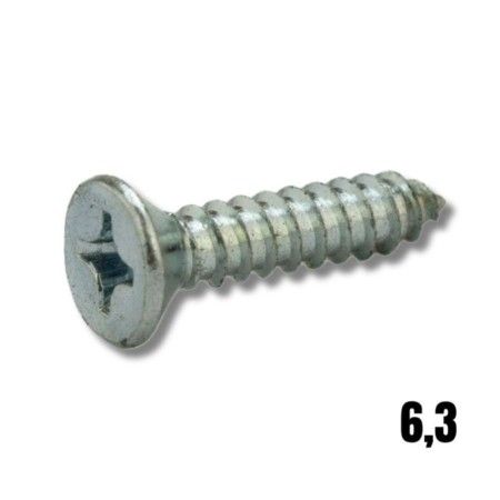 Parafuso Auto-atarraxante Chata Phillips Din 7982 6,3