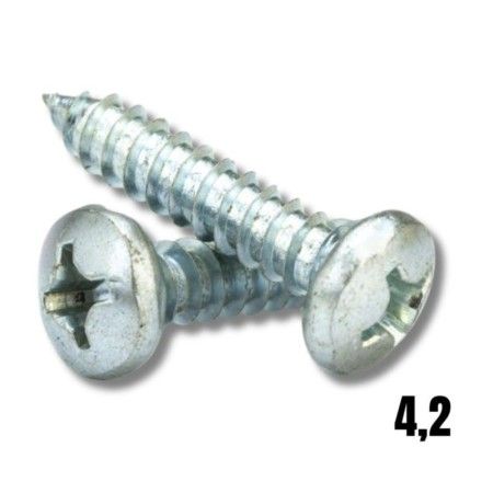 Parafuso Auto-atarraxante Panela Phillips Din 7981 4,2