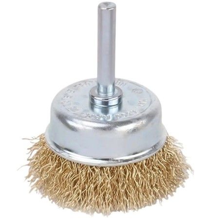 Escova de Aço Tipo Copo 2 com Haste 1/4 - Pequi