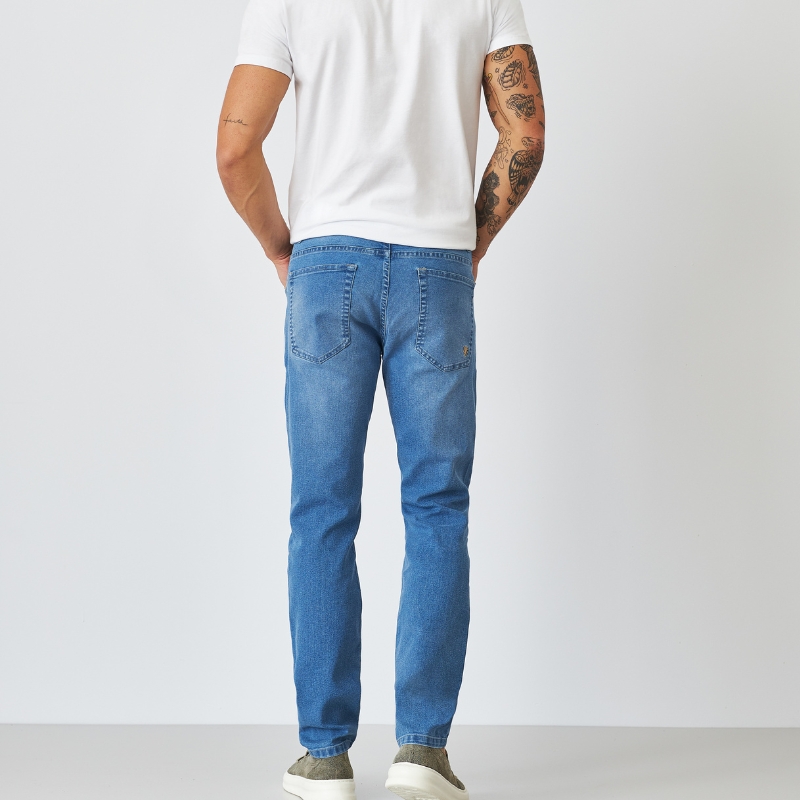 CALÇA  MASC JEANS REGULAR TAM 44