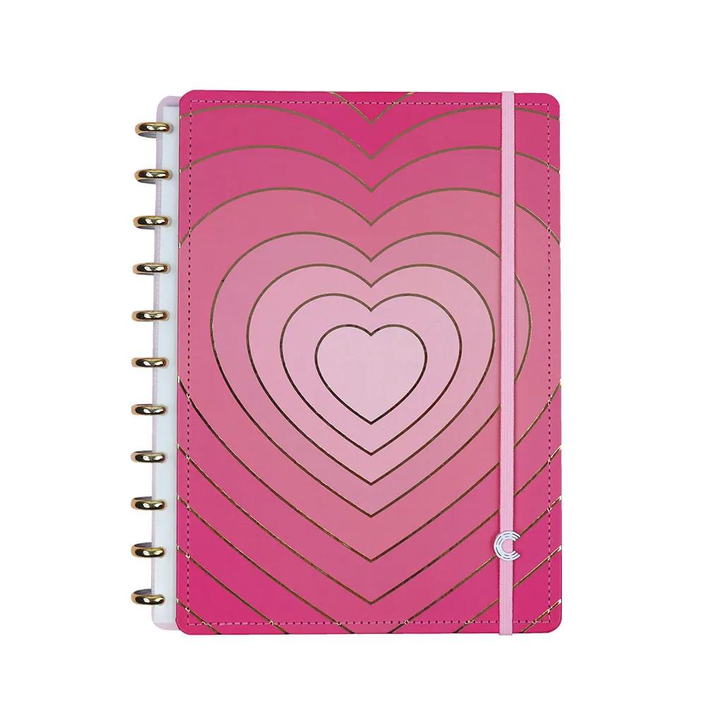 Caderno Inteligente Grande Golden Love - We Love