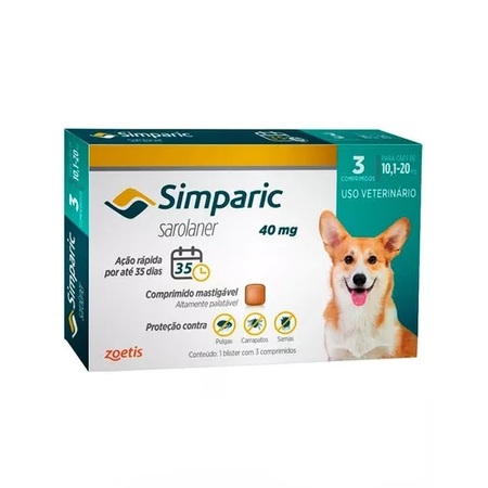 SIMPARIC - 40 MG (10,1 A 20KG)