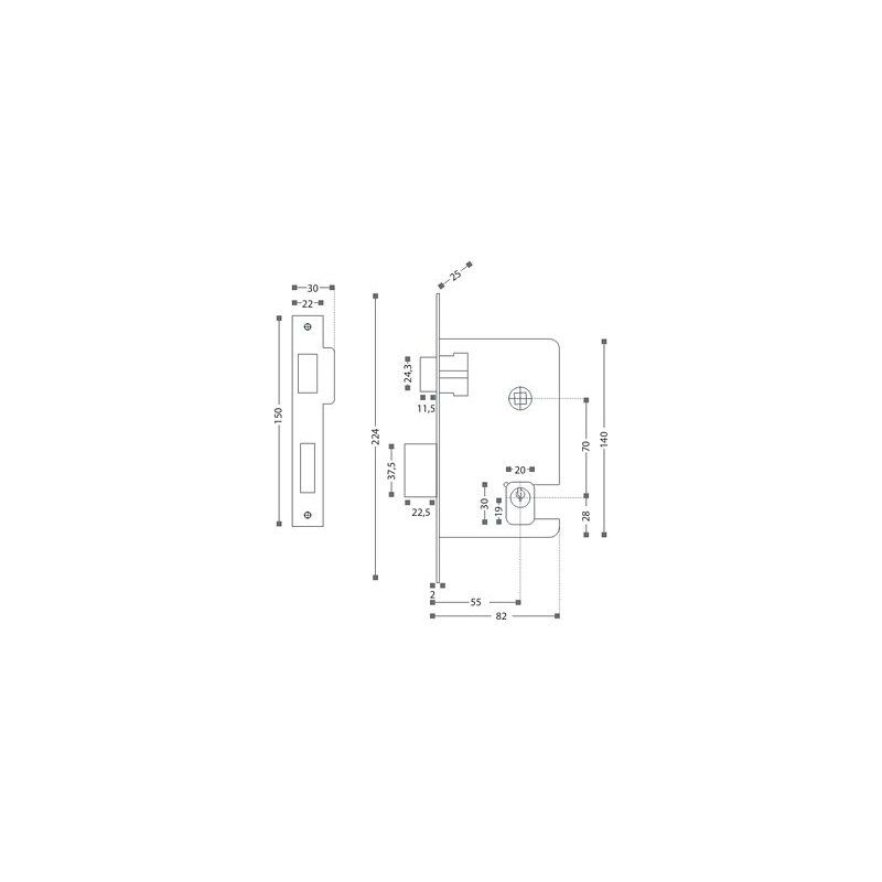 Fechadura Lockwell Flexa