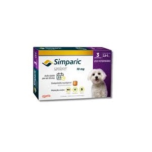 SIMPARIC - 10 MG (2,5 A 5,0 KG)