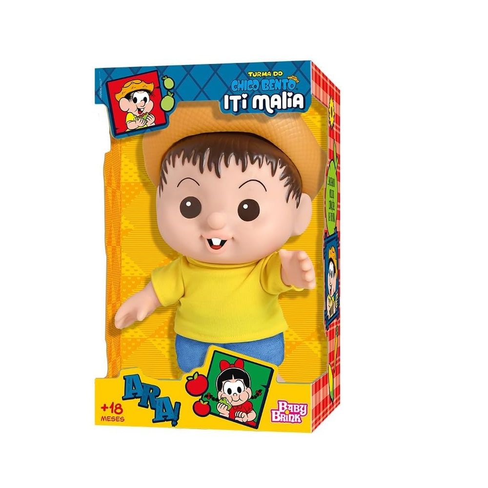 Boneco Iti Malia Chico Bento - Baby Brink