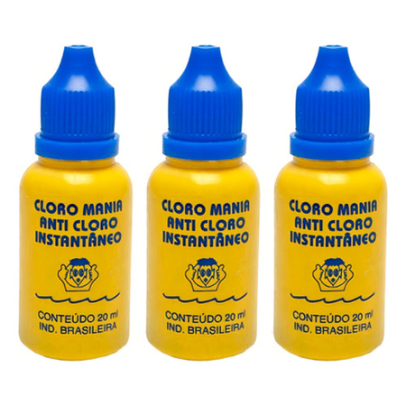 Anti-cloro Instantâneo Cloro Mania 20ml