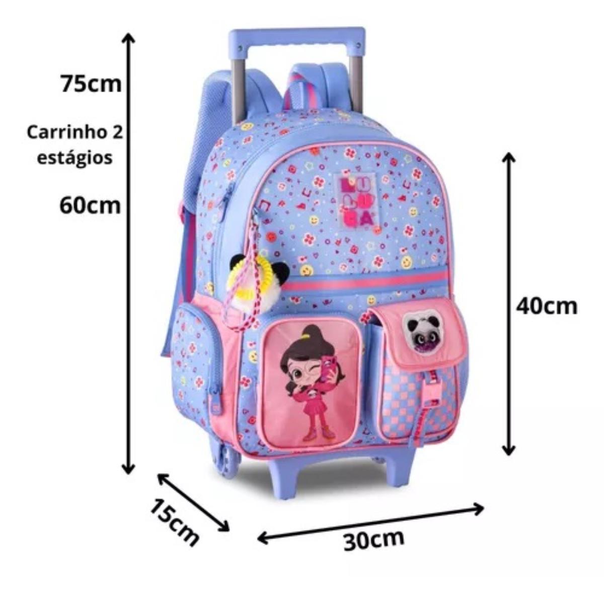 Mochila Infantil Carrinho e Costas Luluca - Clio