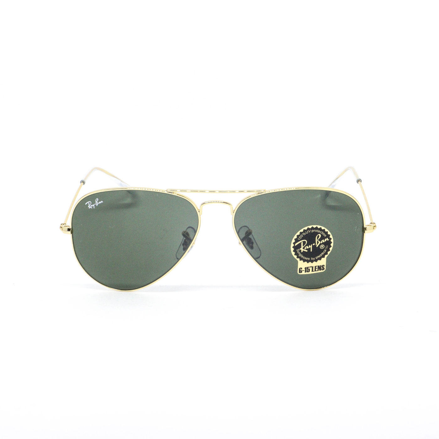 OCULOS DE SOL RAY-BAN DOURADO - RB 3025L AVIATOR LARGE METAL L0205 58X14 3N