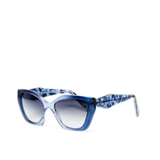 OCULOS DE SOL MARIA GIANNI AZUL CRISTAL - NINA 424-54X16-140