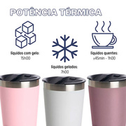 COPO TÉRMICO 502ML TAMPA/ABRIDOR DE CERVEJA AÇO INOX PREMIUM